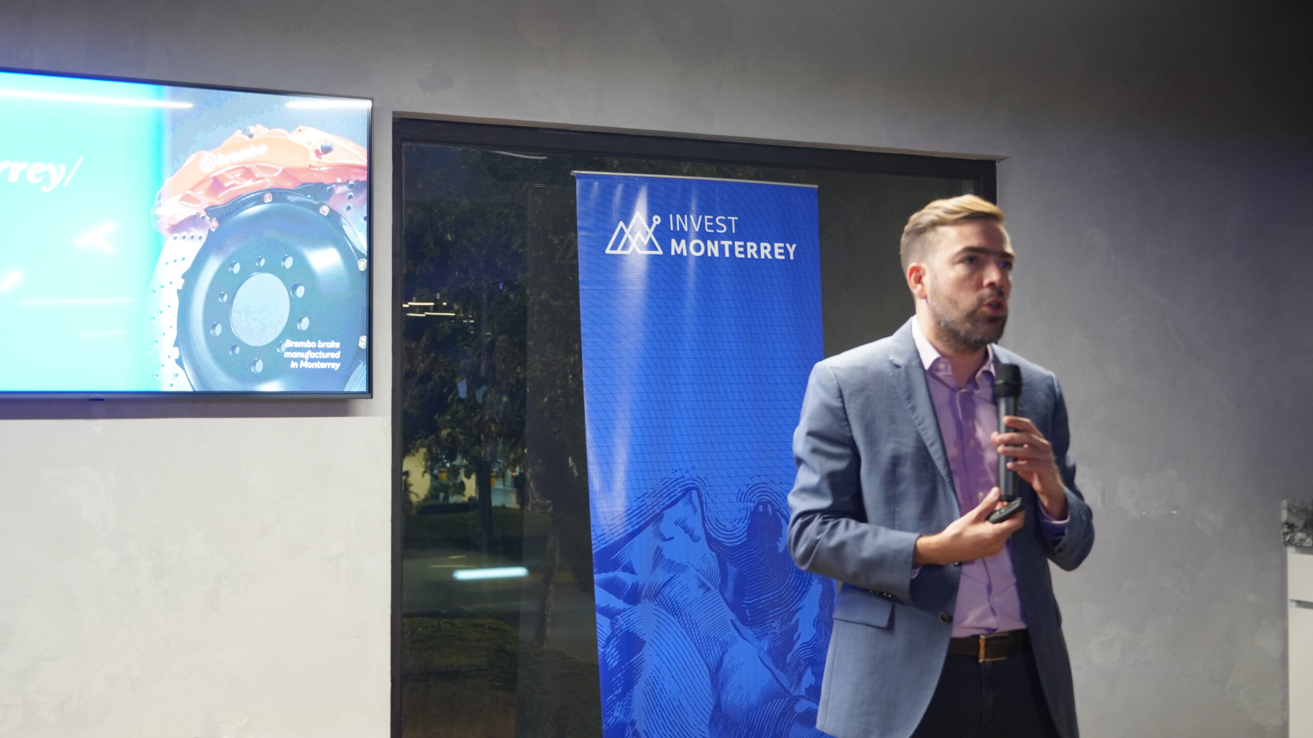 Invest Monterrey networking event